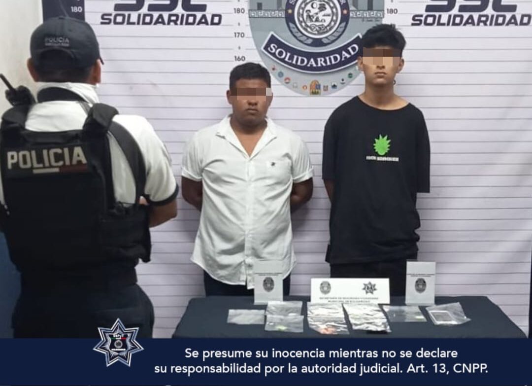 La Policía Turística de Solidaridad atrapa a dos sujetos con cocaína