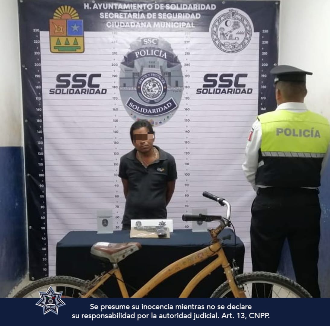 Detenido en Solidaridad por portar arma prohibida tras amenazas en altercado vial