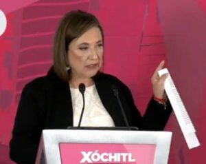 Xóchitl denuncia a hijos de AMLO por corrupción en Tren Maya