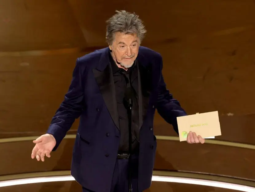 Al Pacino, anuncia de manera icónica la mejor película en los Premios Oscar