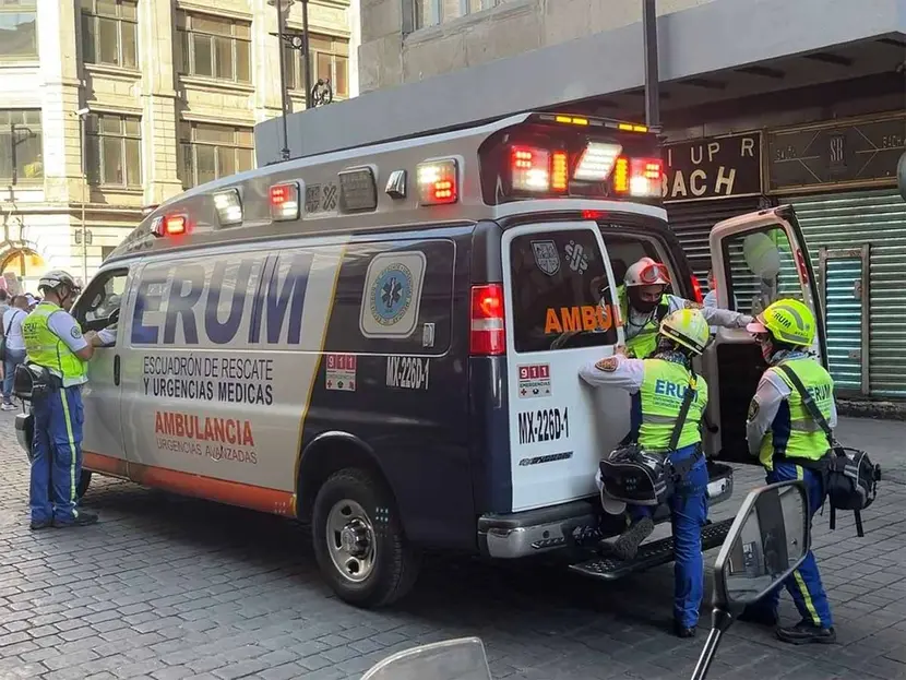 Más de 100 personas atendidas durante la marcha 8M en CDMX