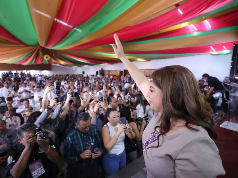 Clara Brugada, sostiene que no habrá campamentos de migrantes en la calle