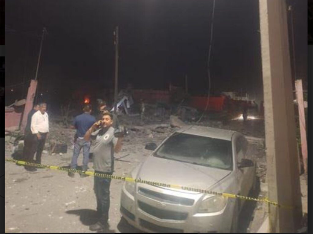 Explosión en Tamaulipas deja como saldo una persona sin vida y 5 heridos