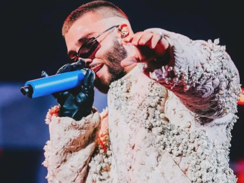 Ratón interrumpe show de Manuel Turizo en Viña del Mar