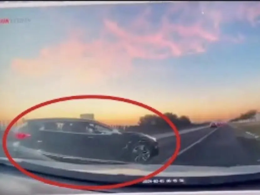 Custodio graba cómo lo balean en Circuito Mexiquense