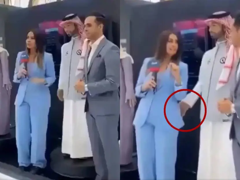 Robot acosa a reportera en Arabia Saudita