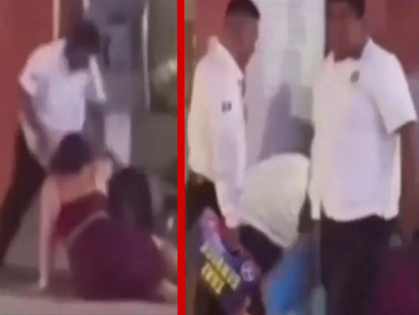 Turistas son golpeados por Taxistas en Playa del Carmen