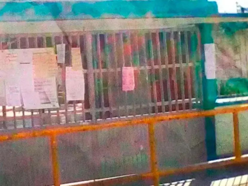 Niño es agredido por su compañero con un vidrio  en el ojo