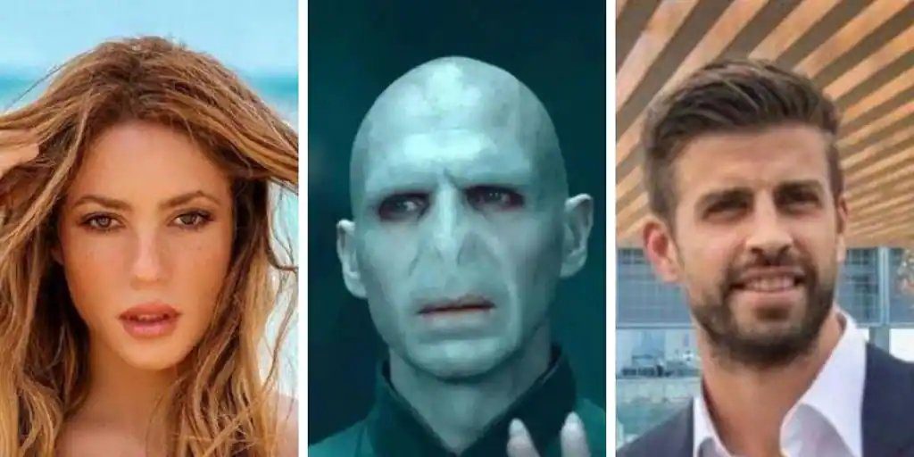 Shakira llama a Piqué, ‘Voldemort’