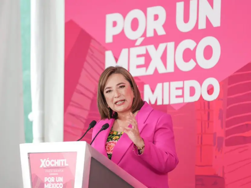 Xóchitl Gálvez presenta los 15 puntos de su estrategia de seguridad
