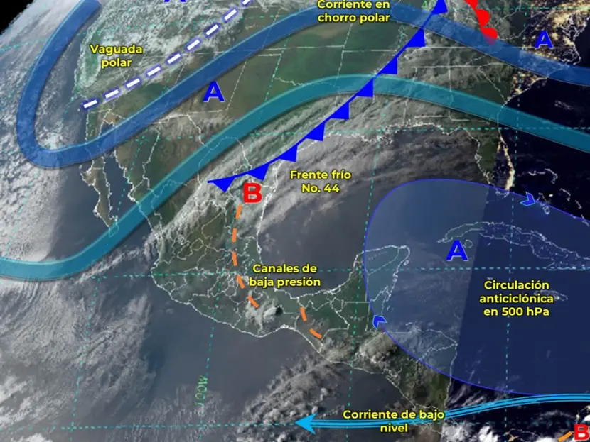 Pronóstico del clima, día del eclipse solar en México trae calor, lluvias y torbellinos