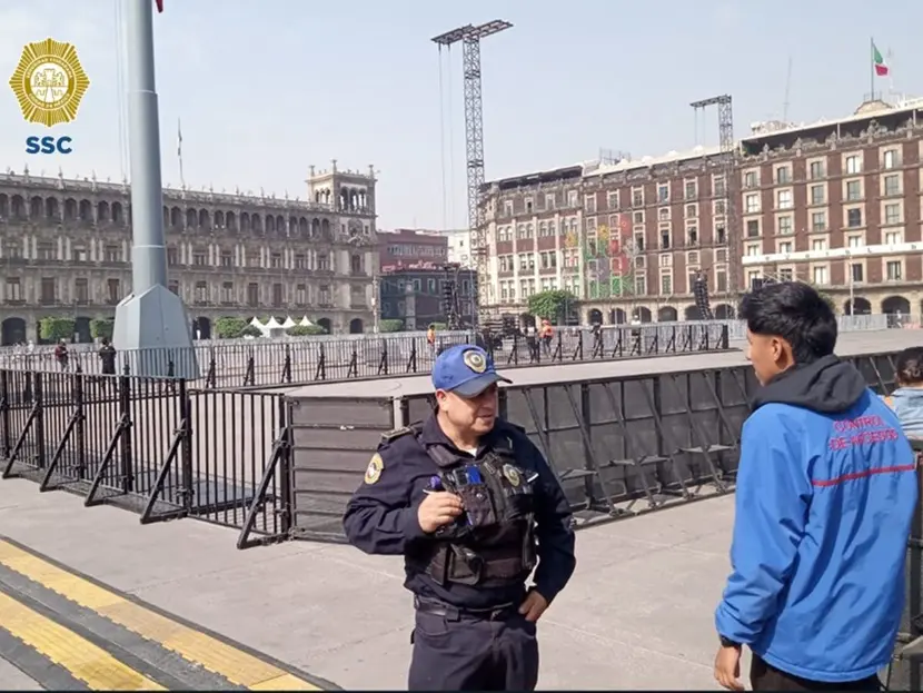 ¿Planeas ir al concierto de Interpol en el Zócalo? Así estará el clima hoy
