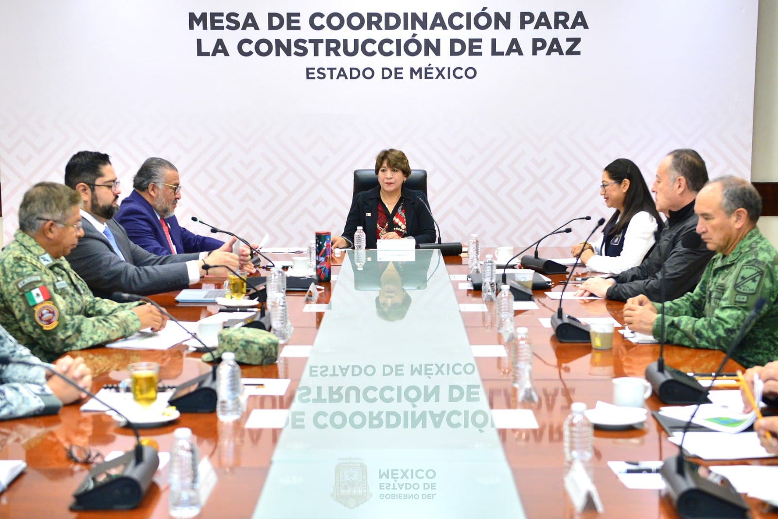 Mesa de Coordinación para la Construcción de la Paz revisa situación de los incendios forestales