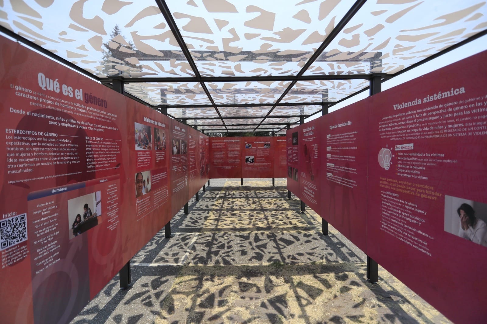 Inauguran “Túnel Mujeres en México. La Igualdad es posible” en EDOMEX