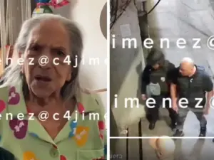 Abuelita de 102 años es desalojada de su casa, por supuestos policías