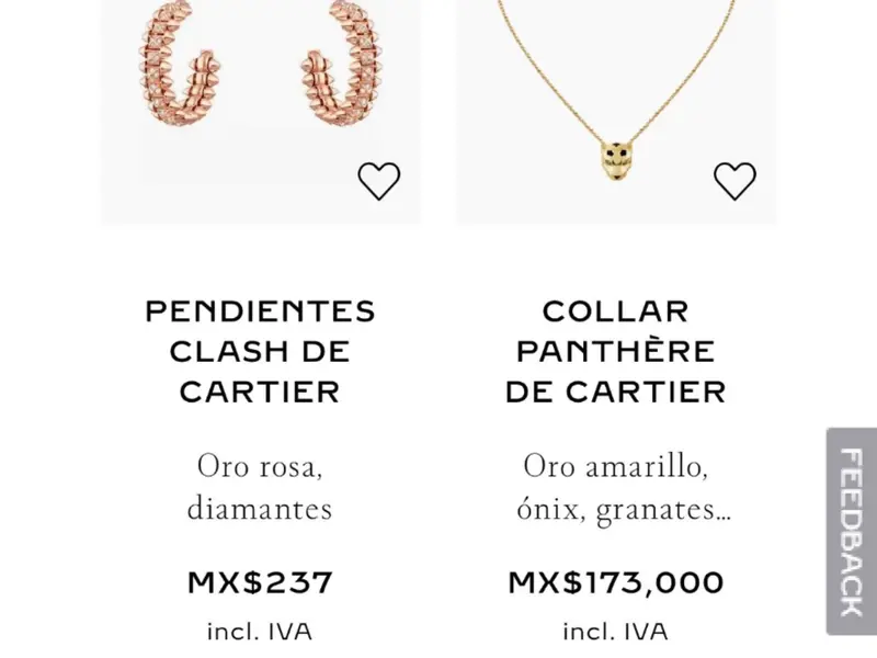 Cartier sí entregará aretes a usuario que los compró por 237 pesos