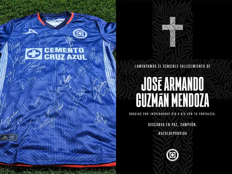 Muere pequeño aficionado de Cruz Azul