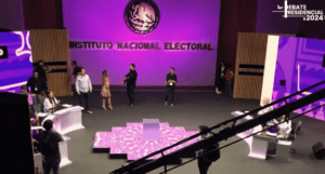 Blindan instalaciones del INE por primer debate presidencial