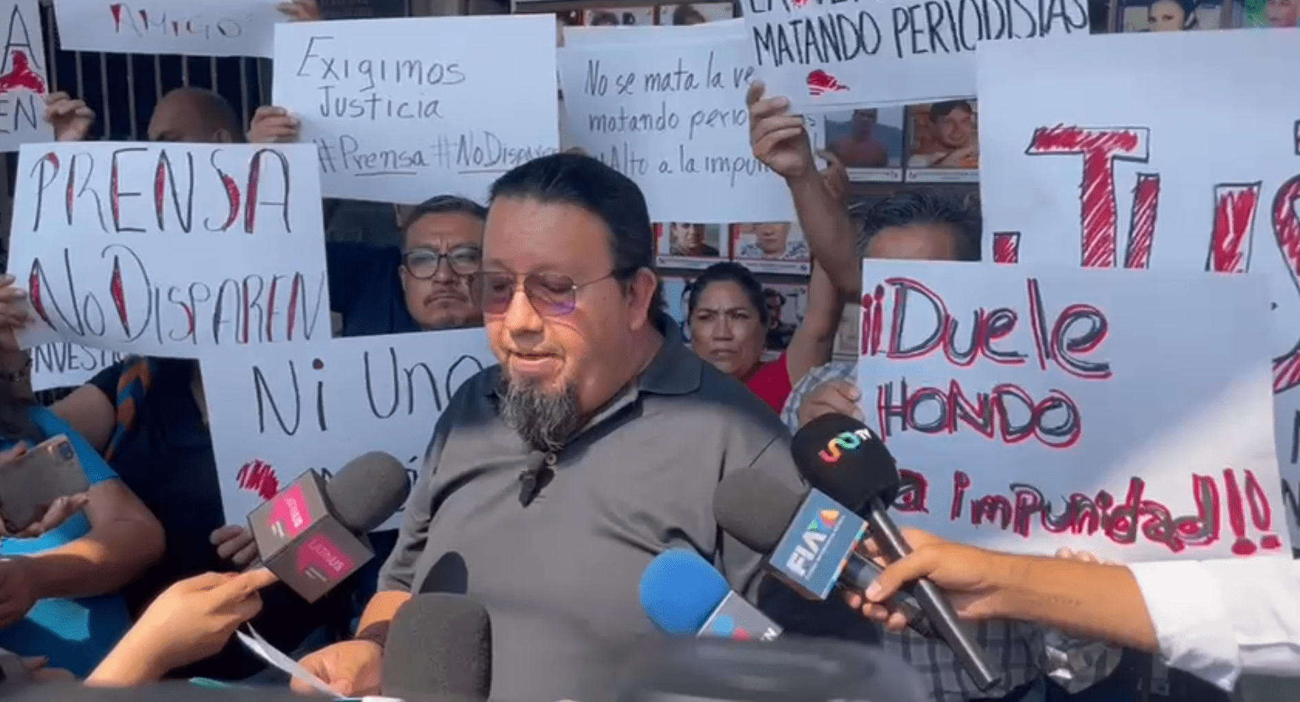 Periodistas de Morelos exigen justicia por otro asesinato de un reportero