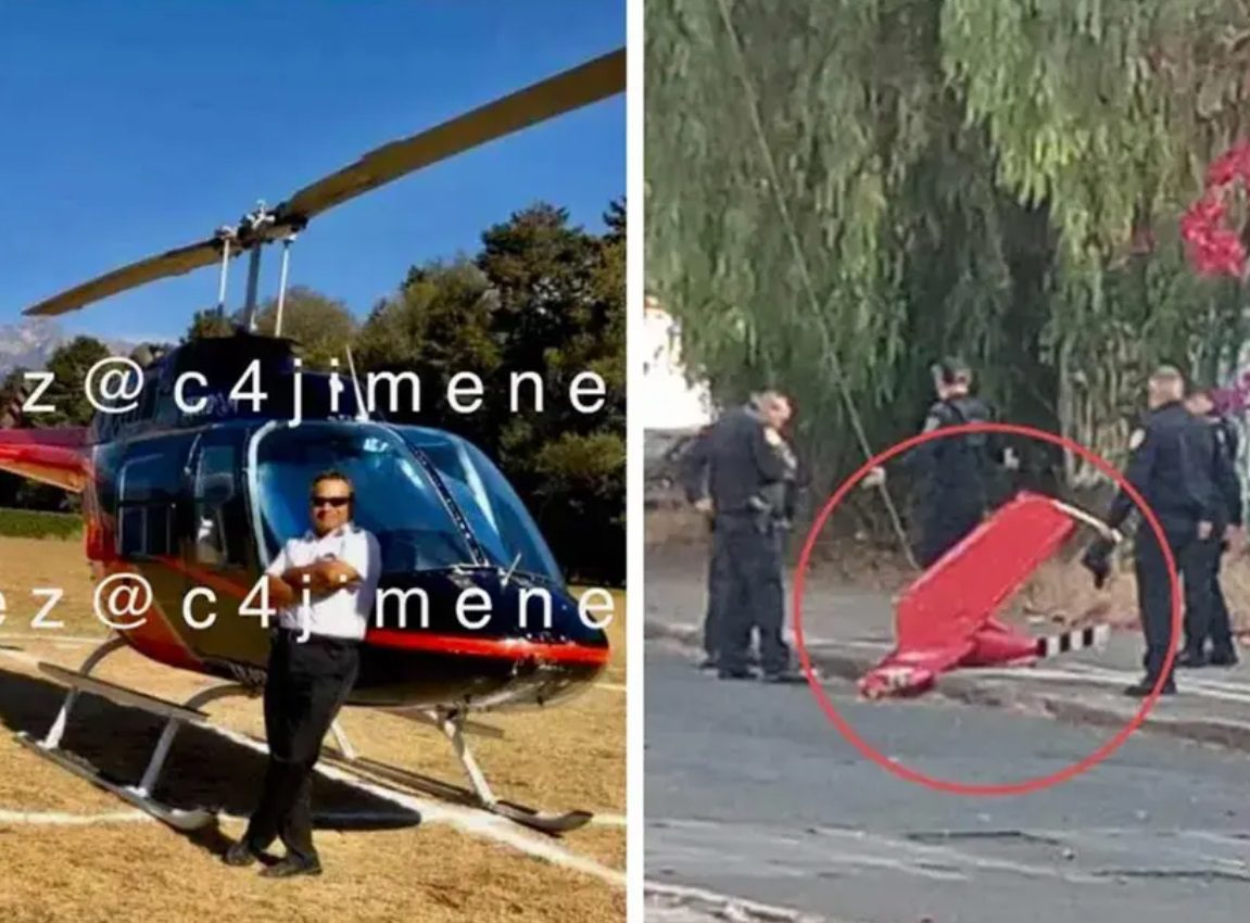 Entregan cuerpo de piloto de helicóptero en Coyoacán, CDMX