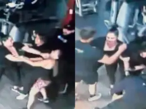 Arrancan a mordidas dedo a mujer en pelea en gimnasio