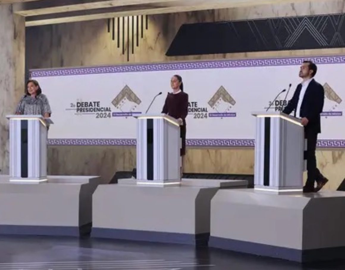 Segundo debate, el más visto de la historia