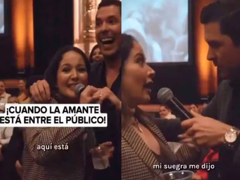 Por suegra, mujer descubre que su pareja la engaña