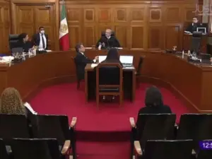 Discusión entre ministra Batres y ministro Aguilar Morales en la SCJN