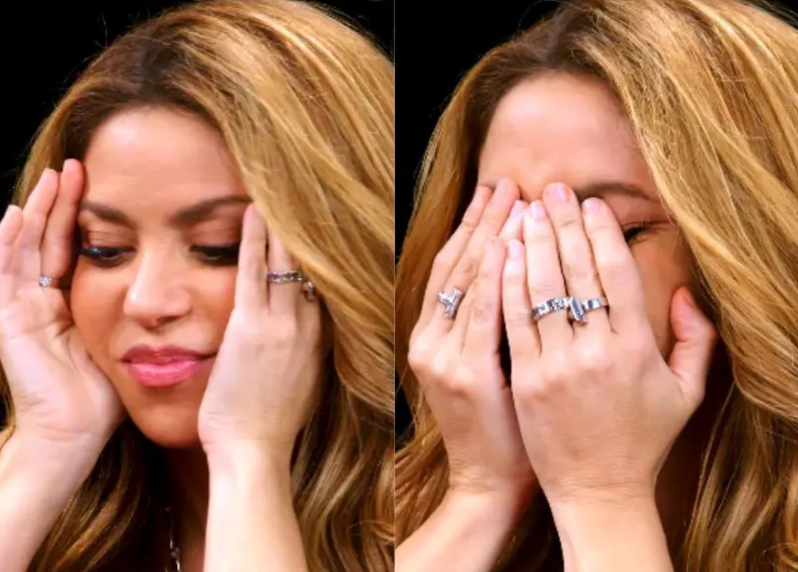 ¿Shakira avergonzada por escuchar sus canciones antiguas?