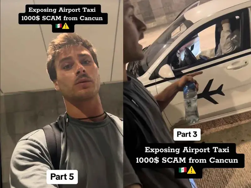 Extranjero denuncia a taxista por cobrar mil dólares en Cancún