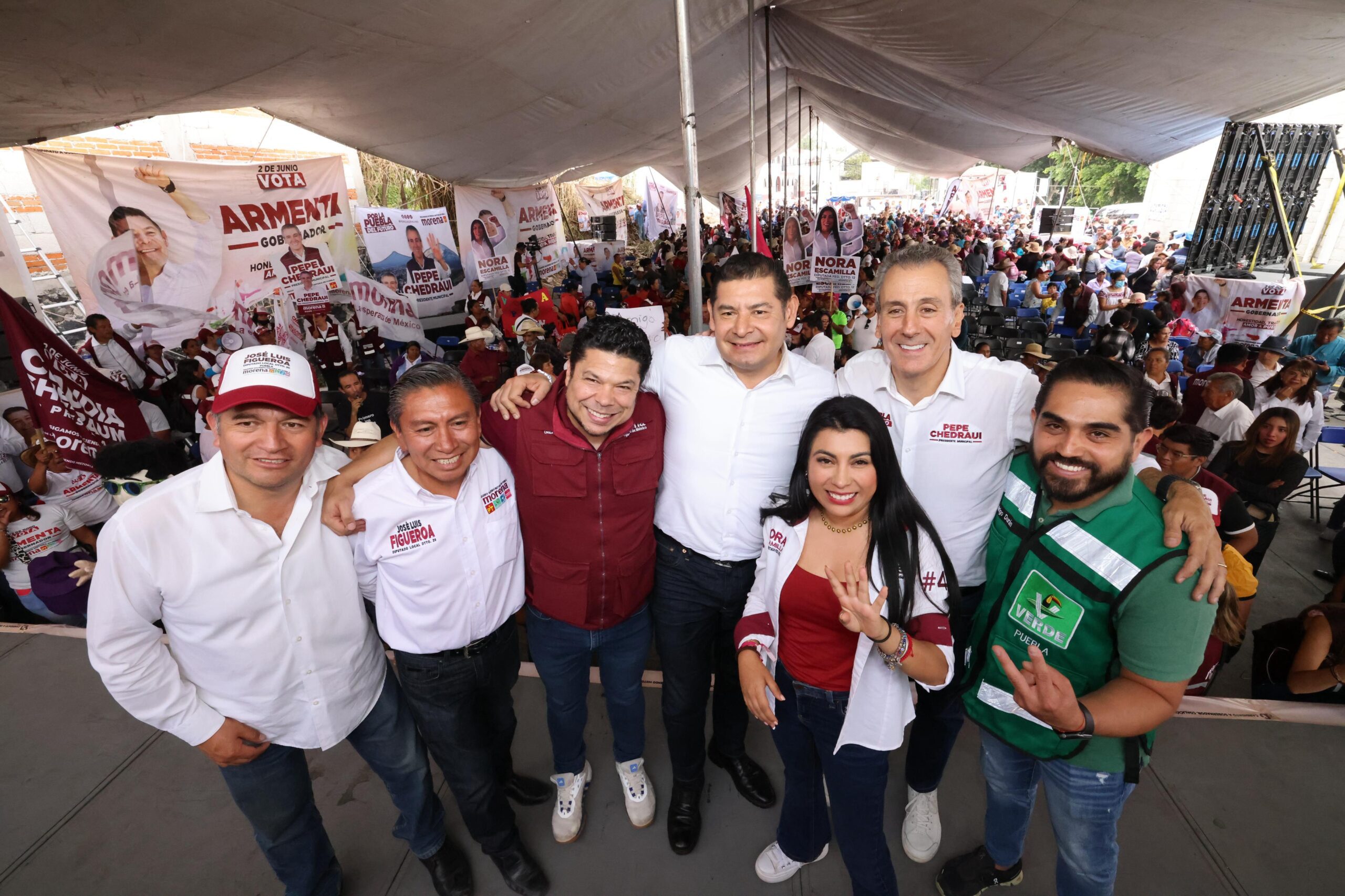 Alejandro Armenta explica el Plan Hídrico que prepara para el estado de Puebla
