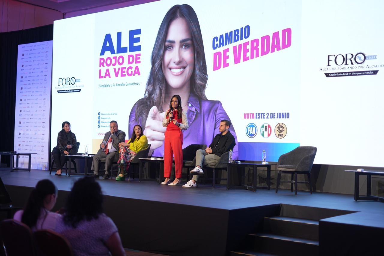 Ale Rojo de la Vega, presenta su visión a futuro para la alcaldía Cuauhtémoc