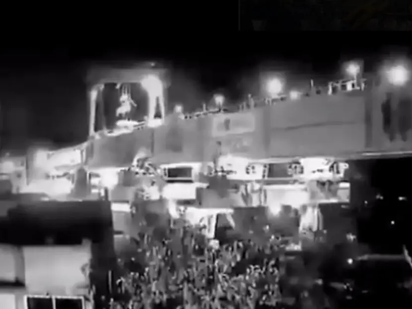 Graban momento exacto del accidente en el Tren Interurbano en CDMX