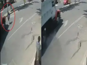 Mujer es atropellada por camión de carga y muere