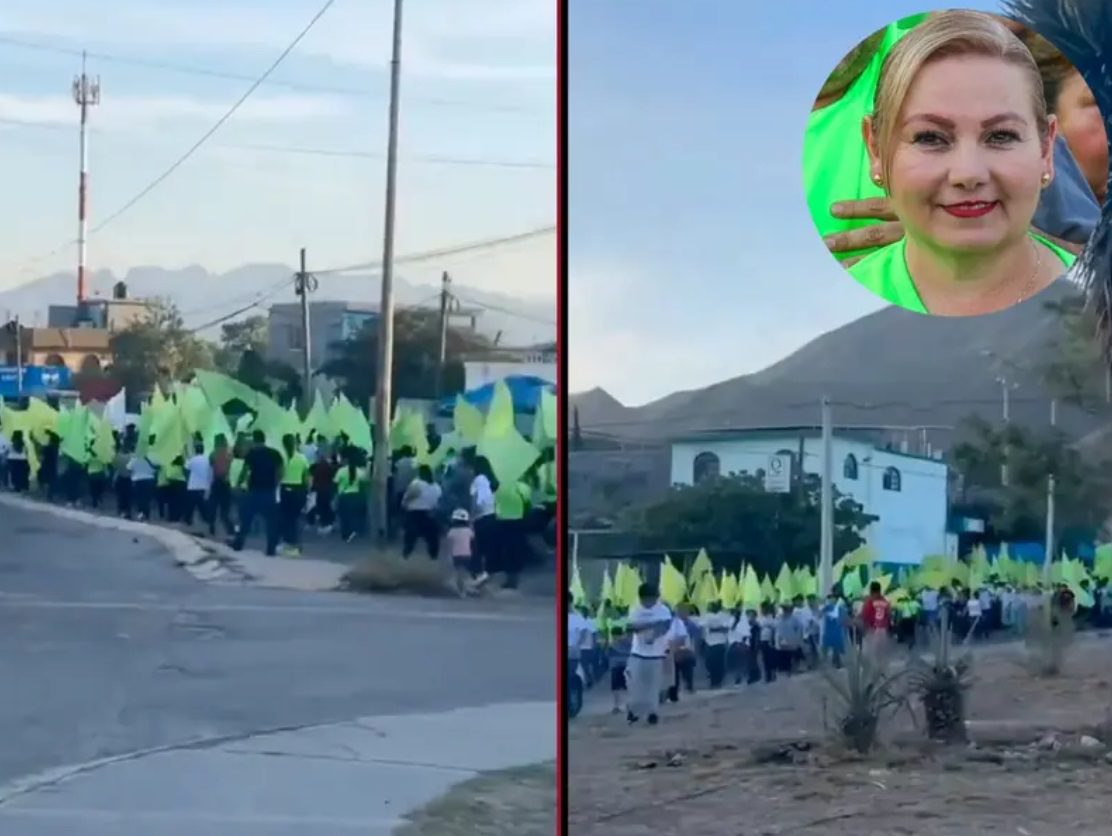 Balacera durante recorrido de candidata en El Carmen, Nuevo León