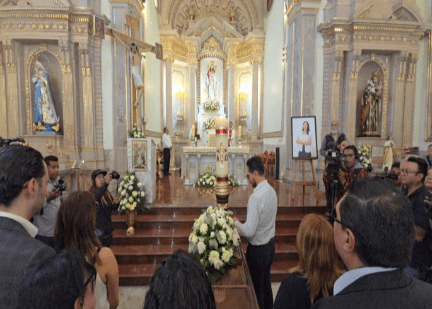 Despiden a Gisela Gaytán en Celaya