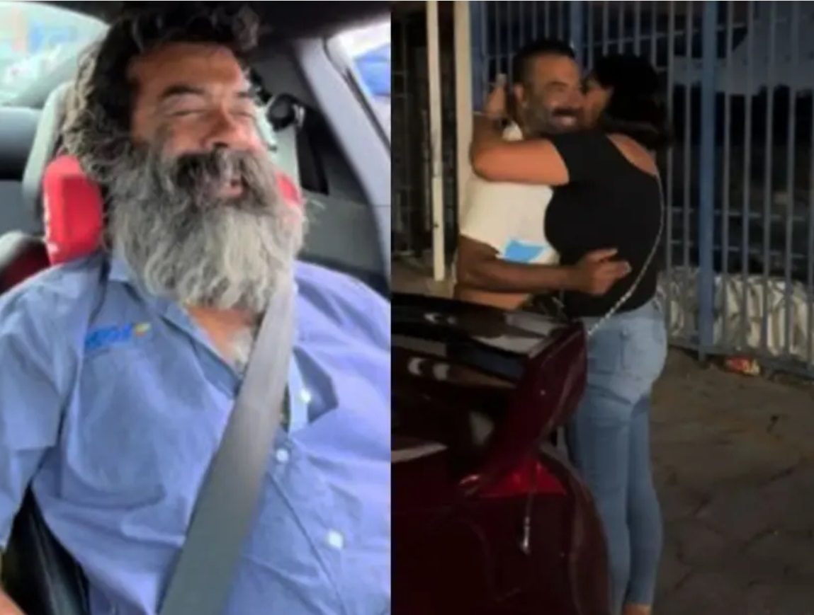 Indigente del Mustang se reúne con su hermana