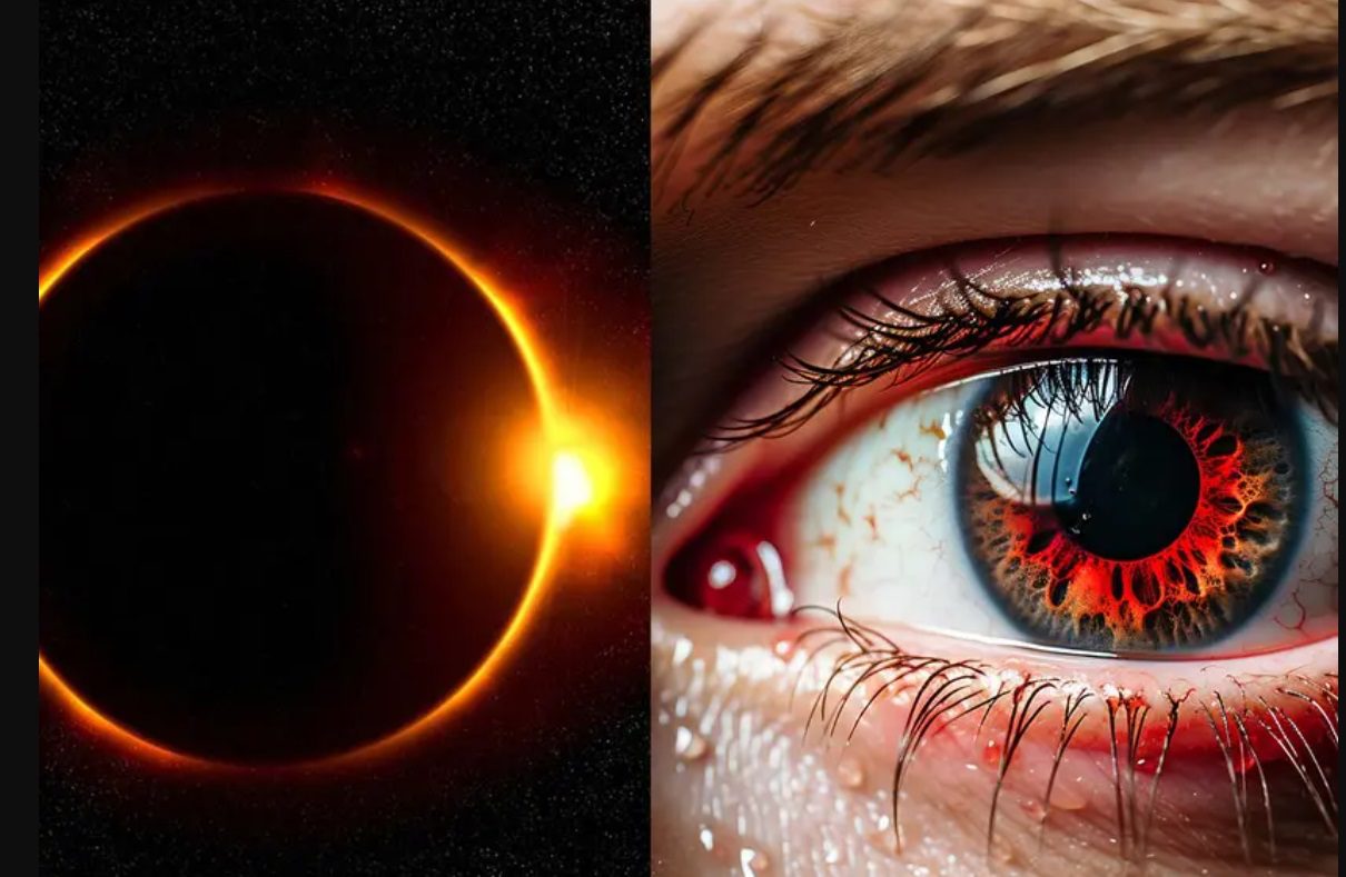Mujer quedó ciega por ver sin protección el eclipse solar