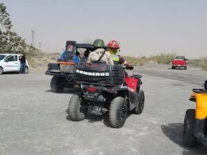 Migrantes perdidos en desierto de Chihuahua, búsqueda por aire y tierra