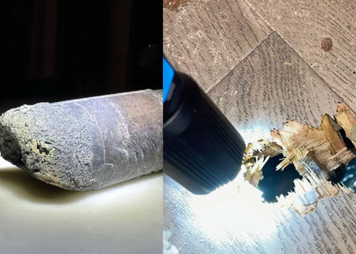 Restos de estación espacial chocan con casa en EE. UU.