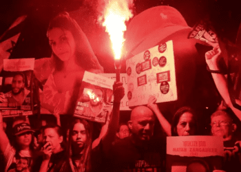 Israelíes protestan y exigen devolución de rehenes