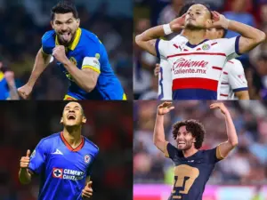 Cuatro Grandes se encuentran por sexta vez en las liguillas: América, Chivas, Cruz Azul y Pumas