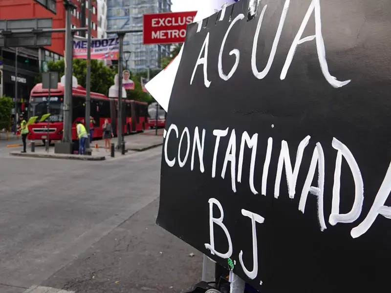Vecinos de Benito Juárez detectan THM en agua