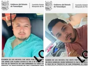 Encuentran con vida a jóvenes desaparecidos en carretera hacia Matamoros