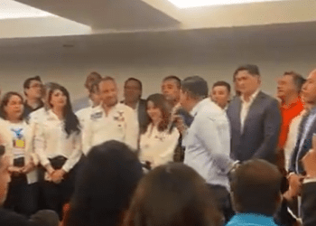 Candidatos de Morena, MC y PT, declinan a favor de Taboada