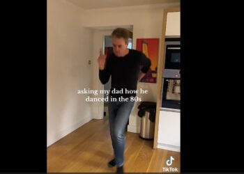 Nuevo desafío viral en redes: padres bailando estilo años 80