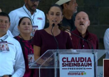 Cierra campaña de Sheinbaum en el Zócalo