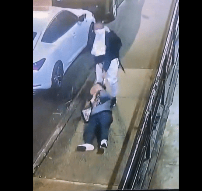 Vídeo: Mujer es estrangulada con un cinturón en NY