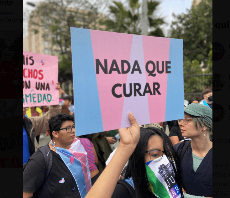 “No somos enfermos mentales”, protesta la comunidad trans en Perú