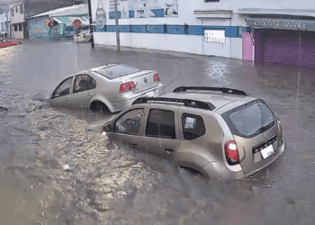 Lluvias dejan inundaciones en varias partes del país